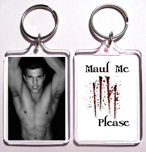 Taylor Lautner Jacob Of Twilight Keychain #3 Maul Me Please  
