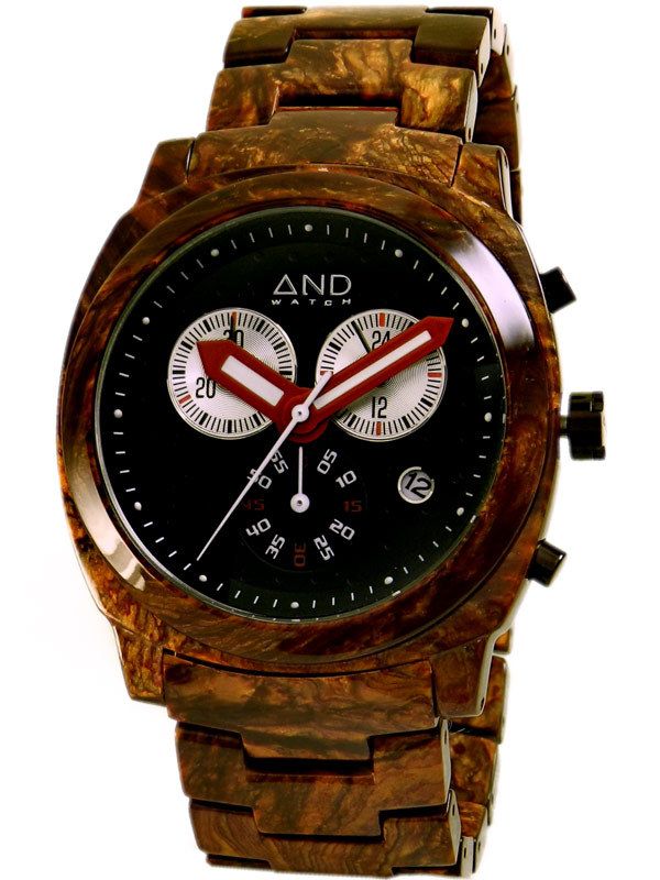 And Watch Zeno.cbk Zeno Watch Brown custom handmade band New  