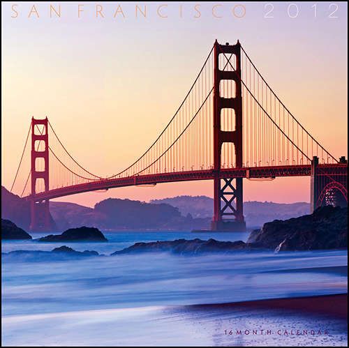 San Francisco 2012 Mini Wall Calendar 9780981775845  