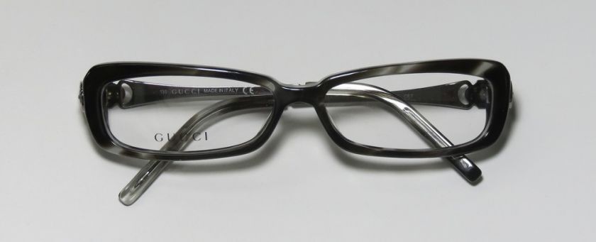 NEW GUCCI 2944 54 14 130 GRAY/GUNMETAL FULL RIM EYEGLASS/GLASSES 