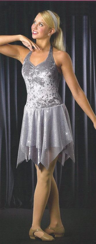 EVER CLEAR Lyrical Ballet Ice Skating Dance Dress Costume CS,6X7,CL 