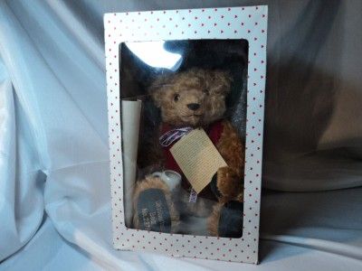 Musical Hermann Oktoberfest Teddy Bear 75th Birthday Limited Edition 