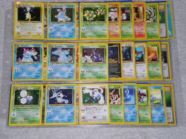 Complete Pokemon NEO GENESIS Card Set w/ 1st Edition  