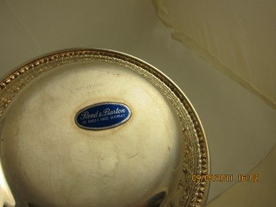 Reed & Barton Riviera 6 Bon Bon Bowl Silverplate Rare  