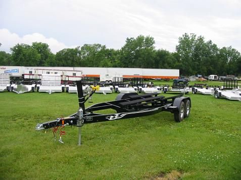 7087 New 2012 Eagle Trailer fits 24 foot Boats Surge Brakes Alum 