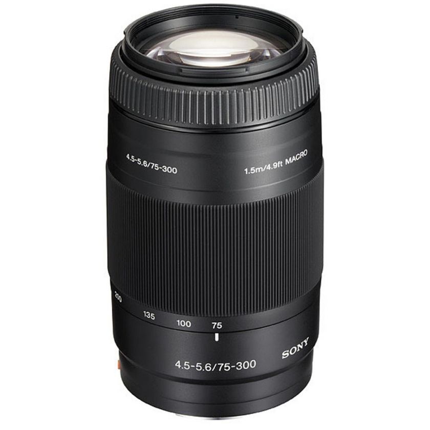 NEW Sony SAL 75300 Telephoto 4X Zoom Lens 027242694200  