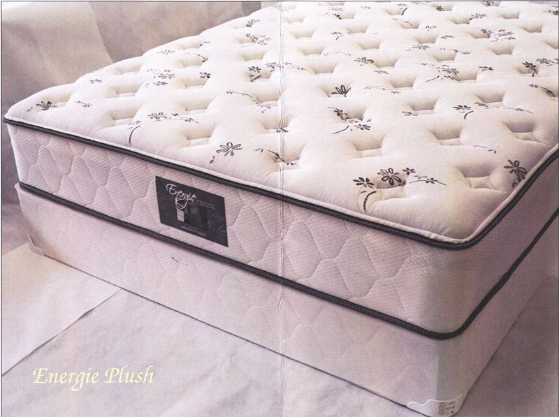 Energies Plush Innerspring Queen Mattress Set  