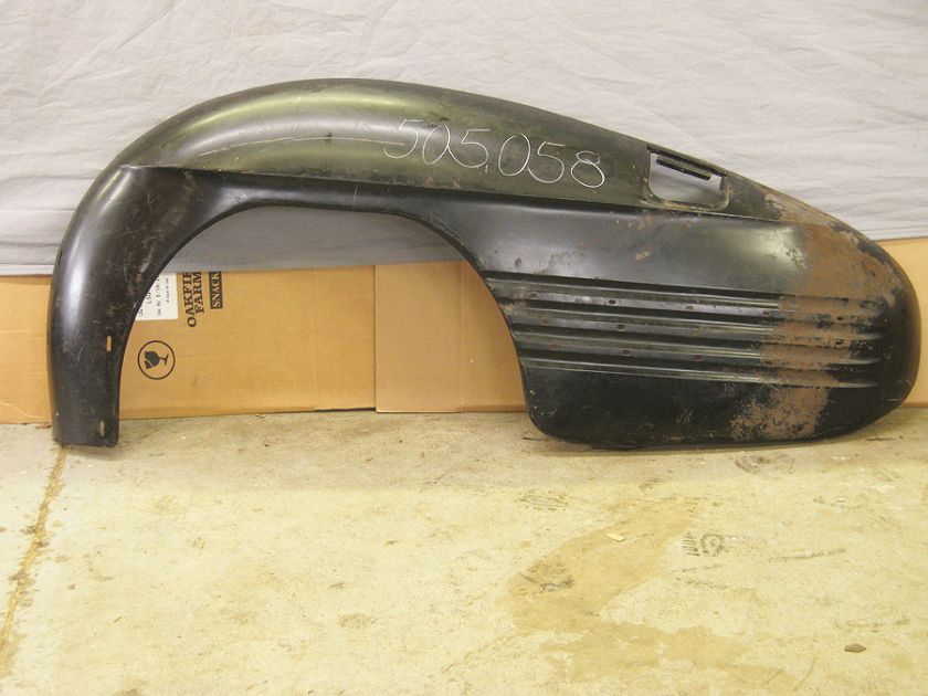 NOS 1941 Pontiac LH rear fender, 24 29 series, GM #505058  