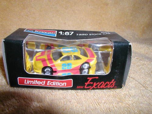 Monogram Mini Exacts   1990 T Bird Stock Car   1/87  