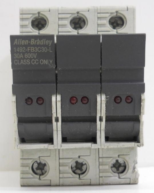 ALLEN BRADLEY FUSE HOLDER 1492 FB3C30 L SERIES B  