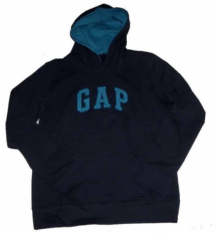 NWT~GAP~STRETCH~FLEECE~BLUE~SWEATSHIRT~WOMEN~S,M, L, XL  