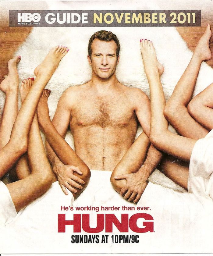 HBO  HOME BOX OFFICE guide  November 2011  Hung  