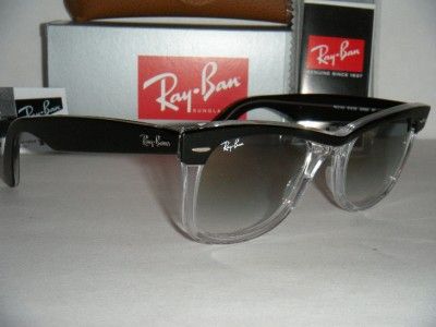 RAY BAN WAYFARER BLACK GREY GRADIENT RB2143 919/32 50MM 805289224815 