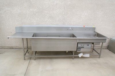 Champion Industries pot scrubber restaurant sink  