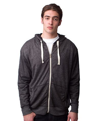 ESSENTIALS HEATHERED SOLID HOODIE  