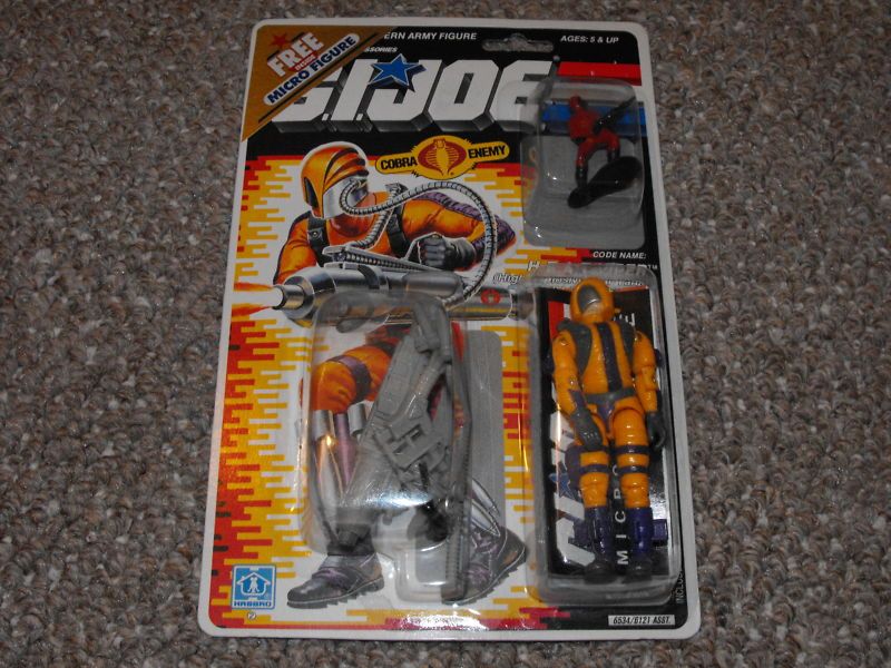 Joe 1988 H.E.A.T. Viper New MOC & Micro Fig Heat  