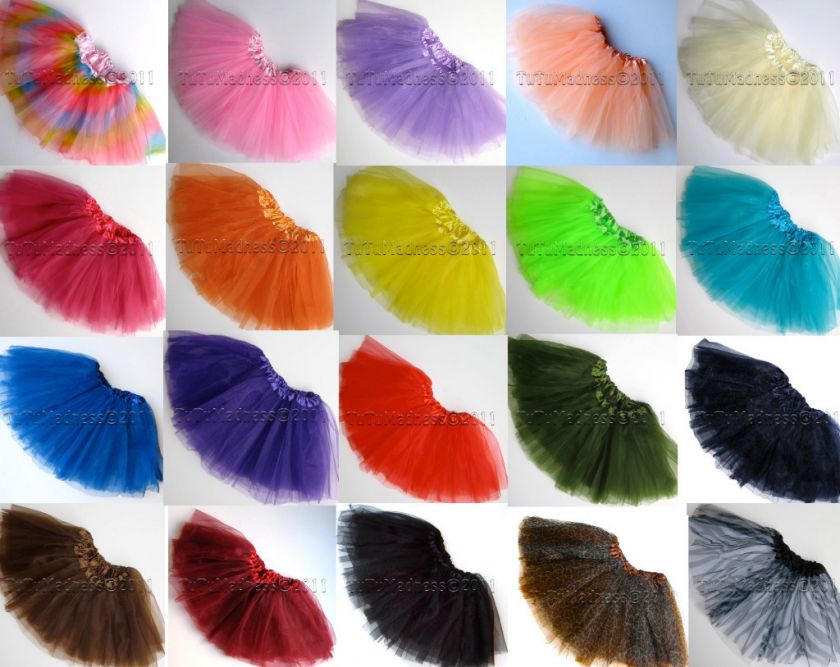 BALLET TUTUS TODDLER to TEENS READY TO SHIP SAME DAY  