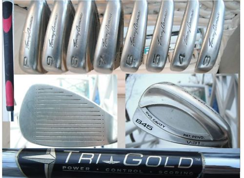 Tommy Armour 845 Evo V 31 Golf Irons Tri Gold STIFF  