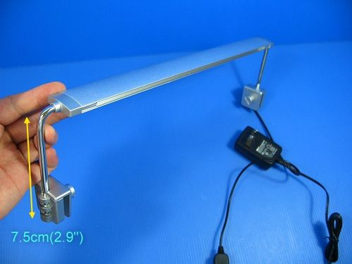 LED Aquarium Light 60 Blue lamps 12000k Antenna type 34~36cm fish tank 