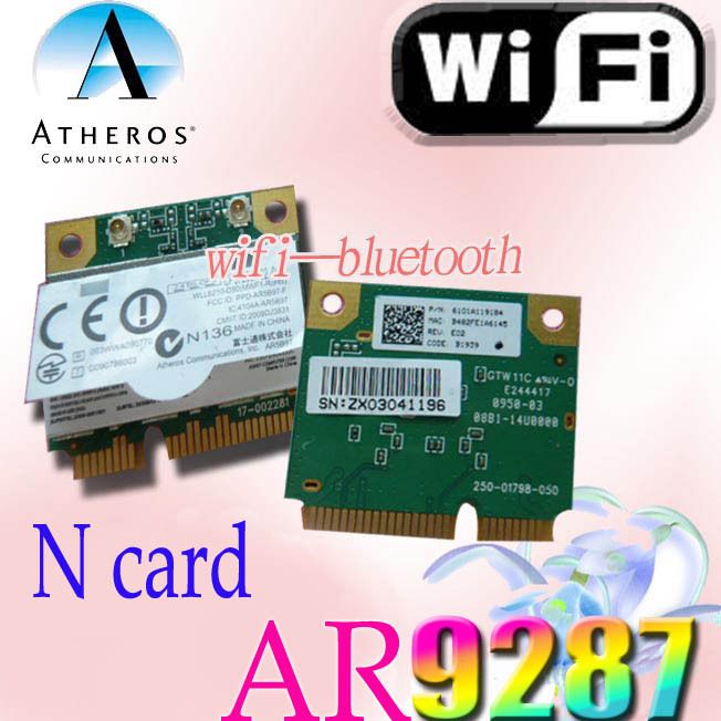 Half Atheros AR9287 300m pci e wifi card for dell M6400  