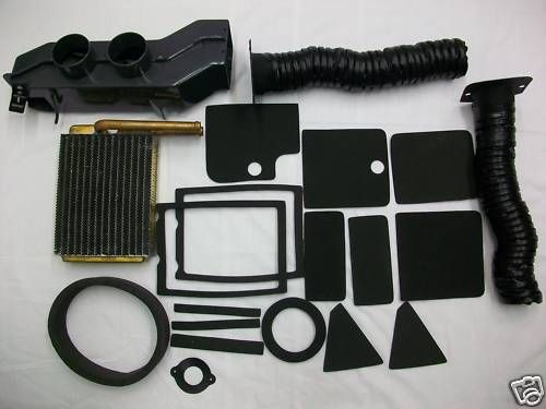 1967 68 Mustang Heater Core, Plenum/Defroster Kit  