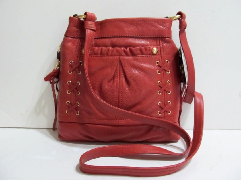 MAKOWSKY BRICK DELORES CROSSBODY HANDBAG  