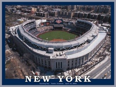   Day 2009 New York YANKEE STADIUM 550 Piece Jigsaw Baseball Puzzle New