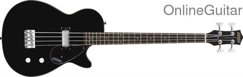   ® G2210 BLACK JR JET ELECTRIC BASS GUITAR     