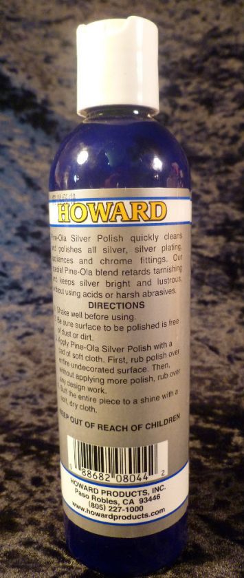 Howard Pine Ola Silver Polish 8 FL. OZ. 088682080336  