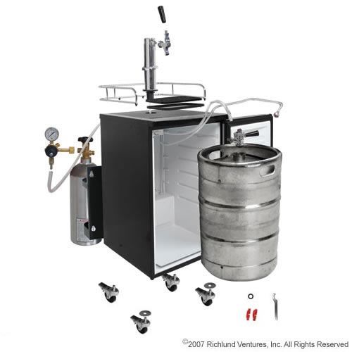 New Kegerator Fridge Draft Beer Dispenser Refrigerator and Cooler 