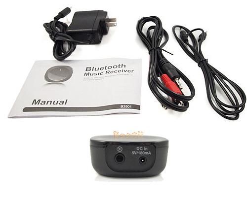 Wireless Audio Bluetooth Music Receiver Adapter Compatible 4 iPhone 