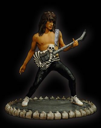 Rock Iconz George Lynch statue Knucklebonz  