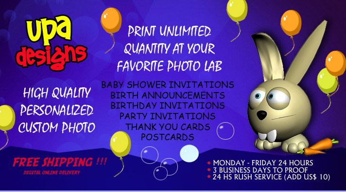 BUBBLE GUPPIES TICKET BIRTHDAY PARTY INVITATION CUSTOM  