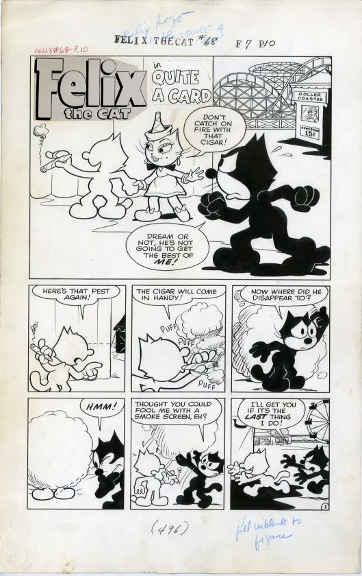 JOE ORIOLO   FELIX THE CAT #2 COMPLETE 15 PG STORY ART  