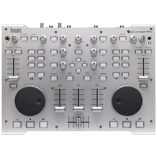 HERCULES DJ CONSOLE RMX MIDI CONTROLLER DJ MIXER NEW  