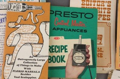   Lot Pamphlet Advertising Cookbooks Seafood Bananas Nabisco  