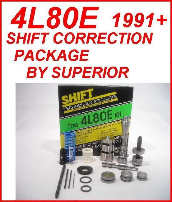   SUPERIOR TRANSMISSION SHIFT CORRECTION PACKAGE VALVE BODY KIT 1991