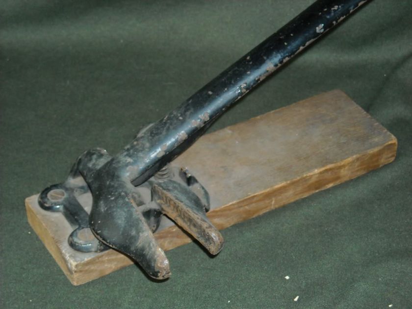 Antique Iron Nutcracker Tool Museum Item  