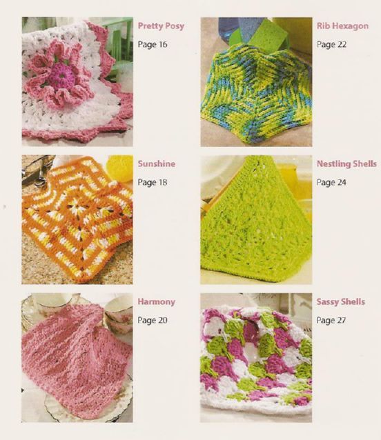 Learn some new stitches and in no time youll graduate from dishcloths 