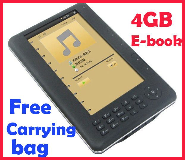 TFT LCD E BOOK READER ebook PDF  Player 4GB  