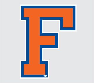 Florida Gators BLOCK F Logo vinyl decal UF sticker 4  