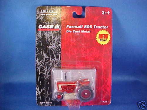 IH FARMALL 806 farm tractor diecast collectible in pkg  