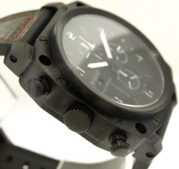 Boat Thousands of Feet 50mm 100m Automatic Chrono Steel/PVD/Black 