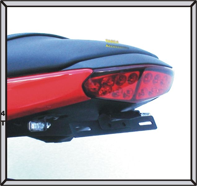 2009 Kawasaki ER 6N TARGA Fender Eliminator + LED Micro Turn Signals 