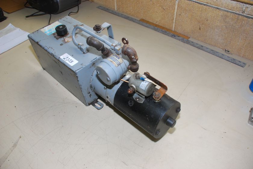 MONARCH DYNA JACK 12v HYDRAULIC POWER UNIT PUMP DUMP TRUCK INV=2353 