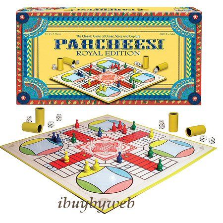 Winning Moves 6106 Parcheesi Royal Edition Board Game  