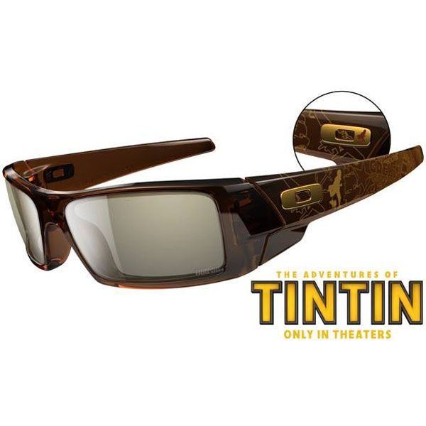 OAKLEY Limited Edition TinTin 3D GASCAN #oo9143 05 TinTin Rootbeer/HDO 