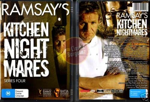 GORDON RAMSAYS KITCHEN NIGHTMARES Series 4 NEW tv DVD  