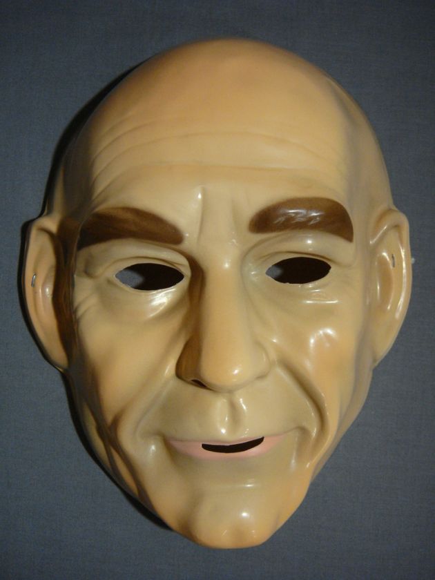 STAR TREK NEXT GENERATION CAPTAIN PICARD HALLOWEEN MASK  