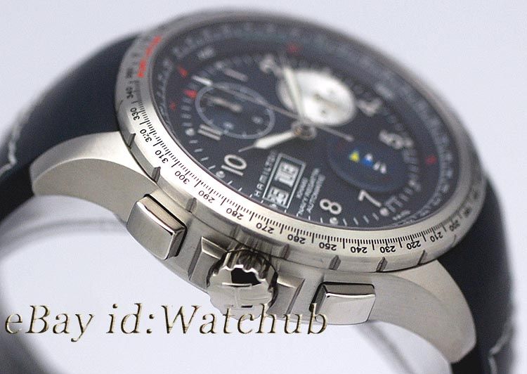 HAMILTON KHAKI NAVY REGATTA 25j AUTOMATIC CHRONO WATCH  